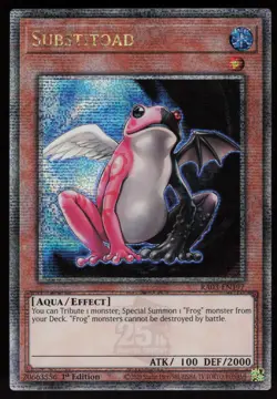 Substitoad RA03-EN197 QCR 1st Edition Yu-Gi-Oh - Image 1