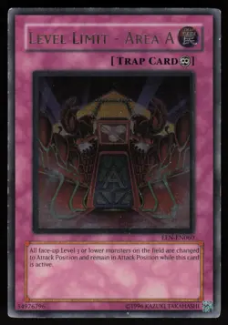 Level Limit - Area A EEN-EN060 Ultimate Rare Elemental Energy Unlimited Yu-Gi-Oh - Image 1