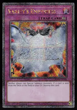 Vanity's Emptiness RA03-EN246 QCR 1st Edition Yu-Gi-Oh - Image 1