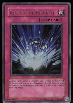 Regretful Rebirth TF04-EN003 Ultra Rare Promo Yu-Gi-Oh - Image 1
