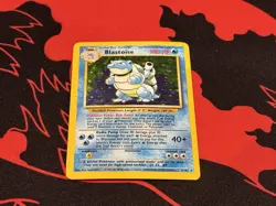Blastoise 002/102 Base Set Holo Pokemon TCG LP/MP (See Photos) - Image 2