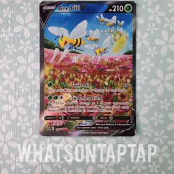 Pokemon Card Beedrill V 161/189 Ultra Rare Sword Shield Astral Radiance Singles - Image 1