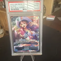 One Piece - Alvida - Box Topper Errata - OP01-064 - PSA 10 - Image 3