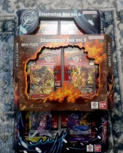 3x One Piece Illustration Box Vol 5 and Vol 6 Sealed Bundle - Brand New SHIPPED - Image 1