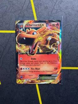 Charizard EX 11/106 - Pokemon TCG Flashfire XY Ultra Rare Card LP - Image 1