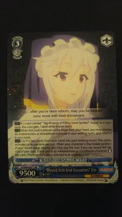 1x “Blessed With Kind Encounters” Eris KS/W49-E072 RR Weiss Schwarz - Image 1