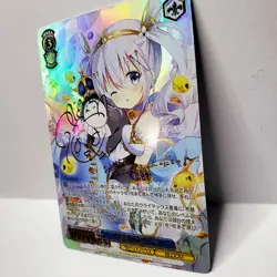 DIY Signed Weiss Schwarz Is the Order a Rabbit U BLOOM GU-W88-082 SSP Chino FOIL - Image 2