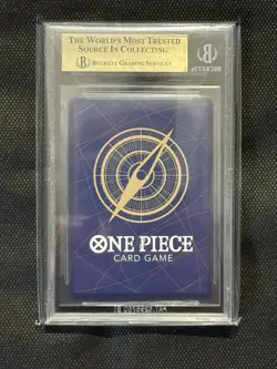 BGS 9.5 One Piece Card Game Monkey D Luffy Sec Alternative Art Op05-119 Jap - Image 4