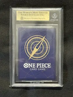 BGS 9.5 One Piece Card Game Monkey D Luffy Sec Alternative Art Op05-119 Jap - Image 5