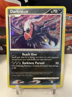 Pokemon Darkrai Holo Rare Card 3/106 Great Encounters Series - LP/NM - Image 1