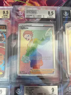 Pokemon 10x Graded Card Lot Beckett Lot#54 - Image 5