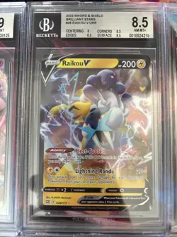 Pokemon 10x Graded Card Lot Beckett English Lot#55 - Image 3
