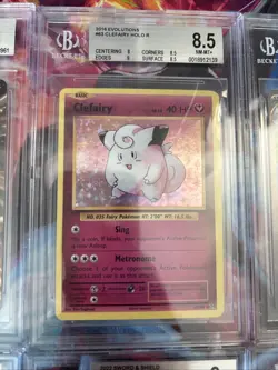 Pokemon 10x Graded Card Lot Beckett English Lot#55 - Image 5