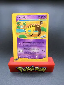 2003 GIRAFARIG 58/144 -SKYRIDGE (e- Reader) POKEMON Regular Card - NM/M - Image 1