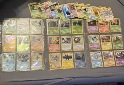 Pokemon Meganium Prime, Holos, ultra rare cards! Vintage 40 card lot - Image 1