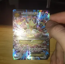 Pokemon Mega Alakazam EX Full Art Holo Ultra Rare 118/124 Fates Collide Card - Image 1