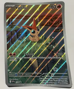 JUMBO Oversized Victini Card SVP208 Scarlet & Violet Promo Pokemon NM - Image 1