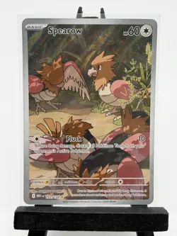 Spearow Illustration Rare ME01: Mega Evolution 151/132 NM Pokemon Card - Image 1