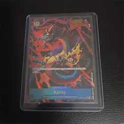 One Piece Card Game Kaido OP05-118 Awakening Alt Art Foil 12000 Power 10 Cost - Image 1