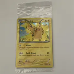 Pikachu - (2014 Movie Promo) 042/146 Holo SEALED PROMO Pokemon Card with SWIRL - Image 1