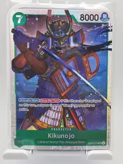 One Piece CCG Kikunojo EB04-012 Holo Card, 8000 Power, Uncommon Collectible - Image 2
