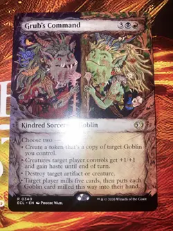 Grub's Command (Showcase) Lorwyn Eclipsed Regular - Image 1