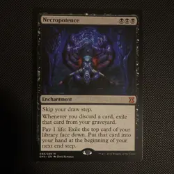 [1x] Necropotence Near Mint, English Eternal Masters MTG Magic - Image 1