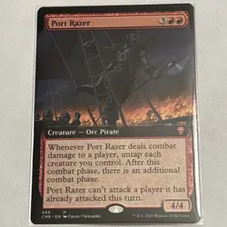 Port Razer (Extended Art) Commander Legends Regular - Image 1