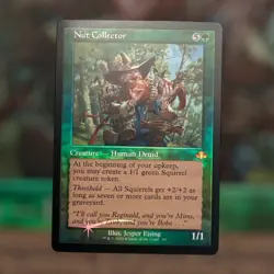 MTG Nut Collector (Retro Frame Foil) Dominaria Remastered NM - Image 1