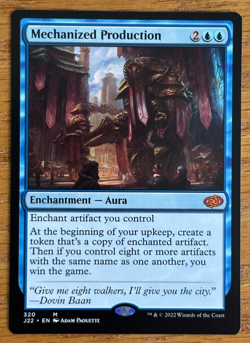MTG Jumpstart 2022, Mechanized Production - Image 1