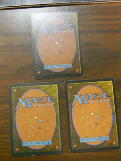 MTG Revised Swords To Plowshares x3 White Uncommon Lightly Play Cond - Image 2