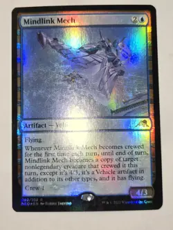MTG Mindlink Mech Kamigawa: Neon Dynasty 062/302 Foil Rare - Image 2
