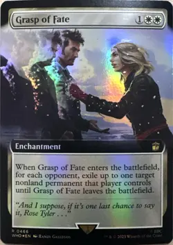 Grasp of Fate (Extended Art) Holo R Universes Beyond: Doctor Who 466 NM - Image 1
