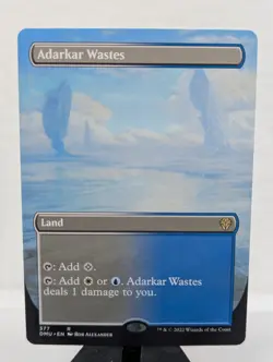 Adarkar Wastes - Borderless - 377 - NM - Dominaria United - Regular - Image 1