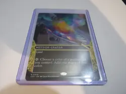 Meteor Crater (0026) (Borderless) Edge of Eternities: Stellar Sights Regular - Image 1