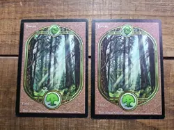 LP - Forest (88/94) - Unglued - Magic The Gathering Lightly Played English MTG - Image 1