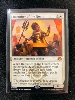 MTG Recruiter of the Guard 0266 Modern Horizons 3 NM - Image 1