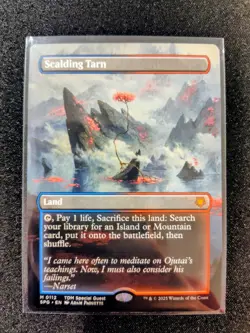 MTG Scalding Tarn Borderless 0112 Special Guests NM - Image 1