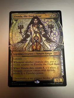 Elenda, the Dusk Rose (Rainbow Foil) Secret Lair Drop Foil - Image 1