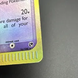 Espeon Sandstorm Reverse Holo 16/100 Pokemon TCG e reader DMG see pics and desc* - Image 5