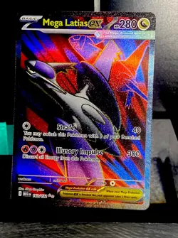 2025 POKEMON MEG EN-MEGA EVOLUTION ULTRA RARE #163 MEGA LATIAS EX -CLEAN🔥🔥 - Image 1