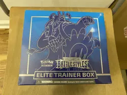 Pokemon TCG Sword & Shield Battle Styles Elite Trainer Box ETB (BLUE) NEW/Sealed - Image 1