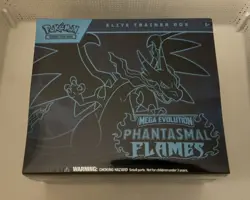 Pokemon TCG: Mega Evolution-Phantasmal Flames Elite Trainer Box, sealed - Image 1