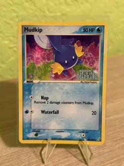 2006 Pokemon EX Mudkip 58/100 Crystal Guardians Stamped Reverse Holo LP/NM - Image 1
