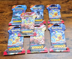 Pokemon Surging Sparks Sleeved Booster Packs 7 PACKS Random Art 171303.2 - Image 2