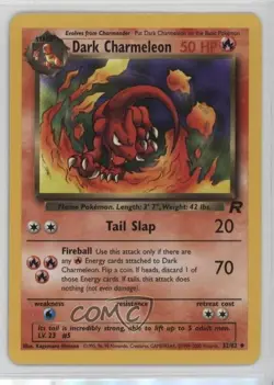 Dark Charmeleon Pokemon Team Rocket #32 2000 - Image 1