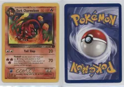 Dark Charmeleon Pokemon Team Rocket #32 2000 - Image 3
