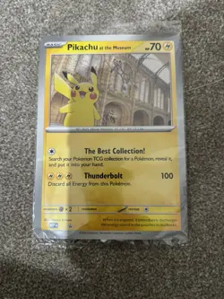 NEW Pikachu At The Museum Promo Sealed Pokemon x National History Museum NHM - Image 5