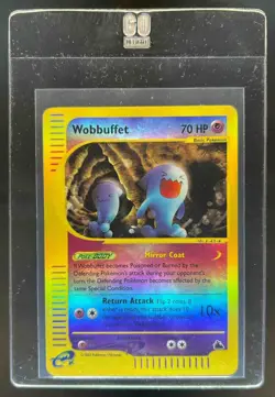 2003 Pokemon Skyridge Wobbuffet Reverse Holo #45/144 - Image 1