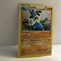 Lucario 78/135 Holo Rare - 2012 Pokemon Black & White: Plasma Storm - LP - Image 2